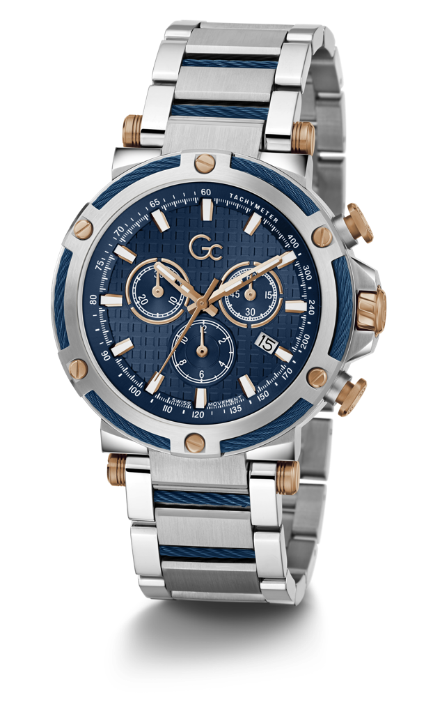Gc Blue Dial Gents Watch : Y54003G7MF
