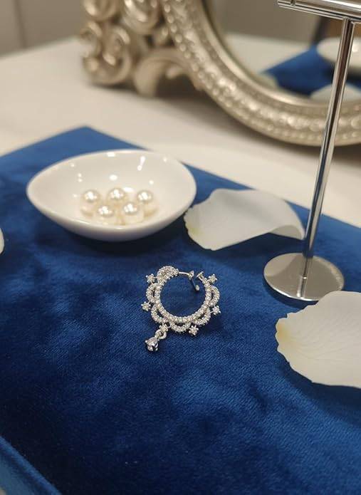 Nuyug American Diamond Diva Grace Nose Ring : YI24A0718A