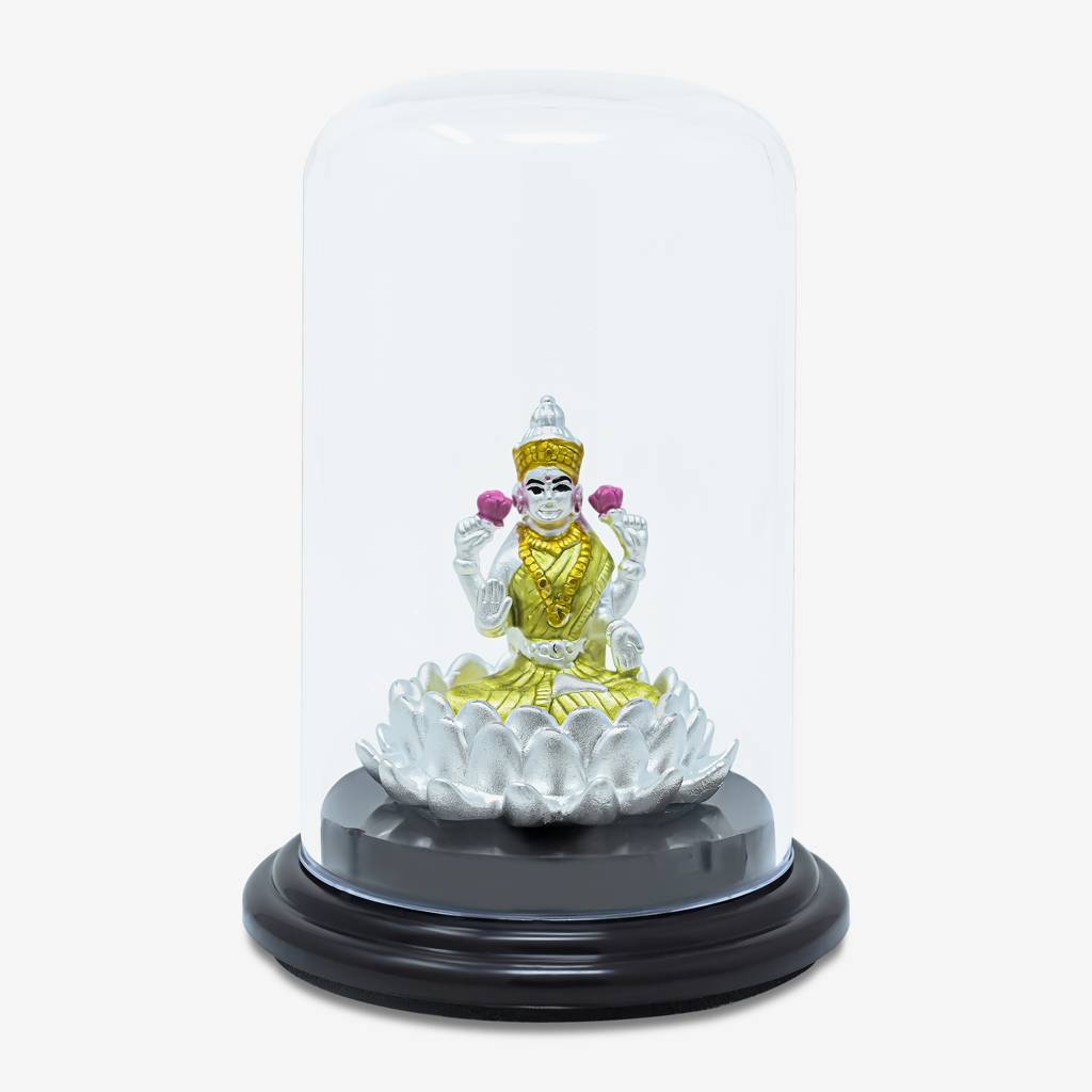 Touch925 999 Silver Maa Saraswati Serene Form Idol : YI25