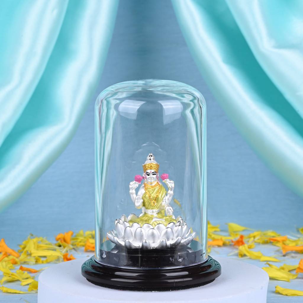 Touch925 999 Silver Maa Saraswati Serene Form Idol : YI25