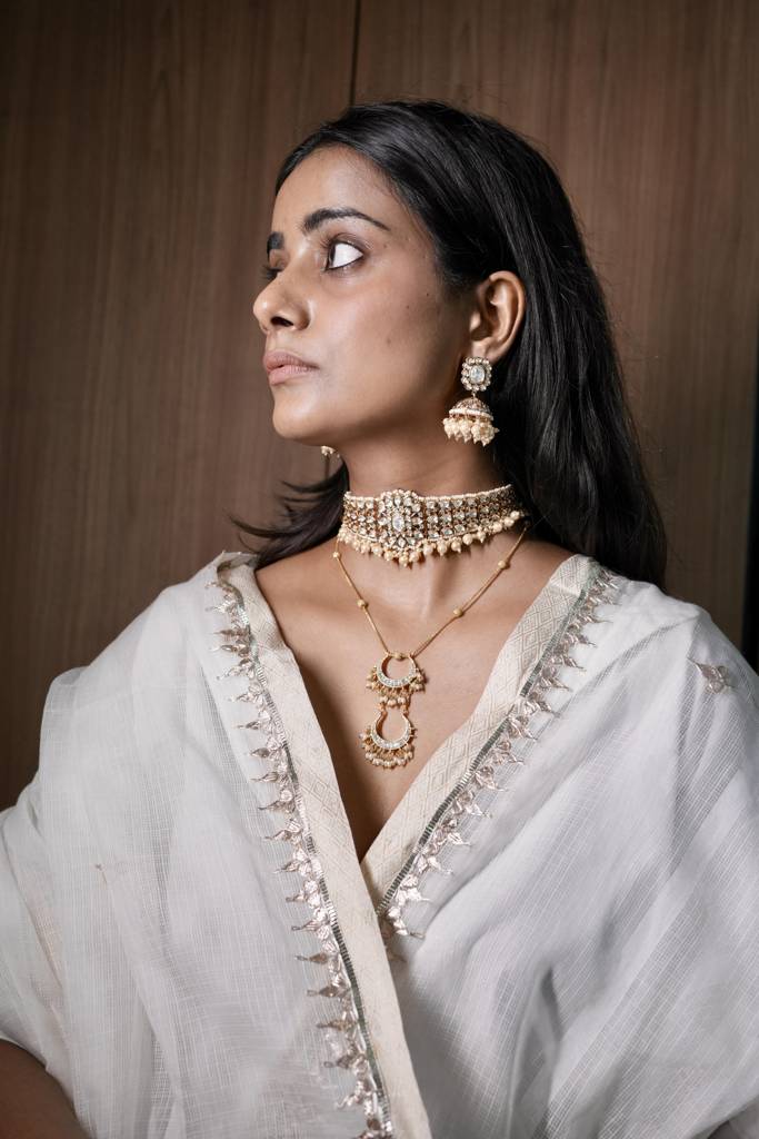 Sitaar Jadau Necklace : SitaarJadau-BJPD0133