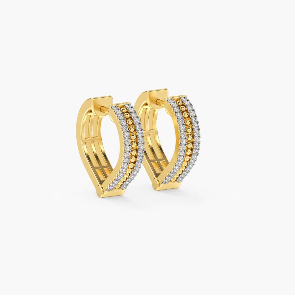Shimmering Delight Hoops : AIER-590
