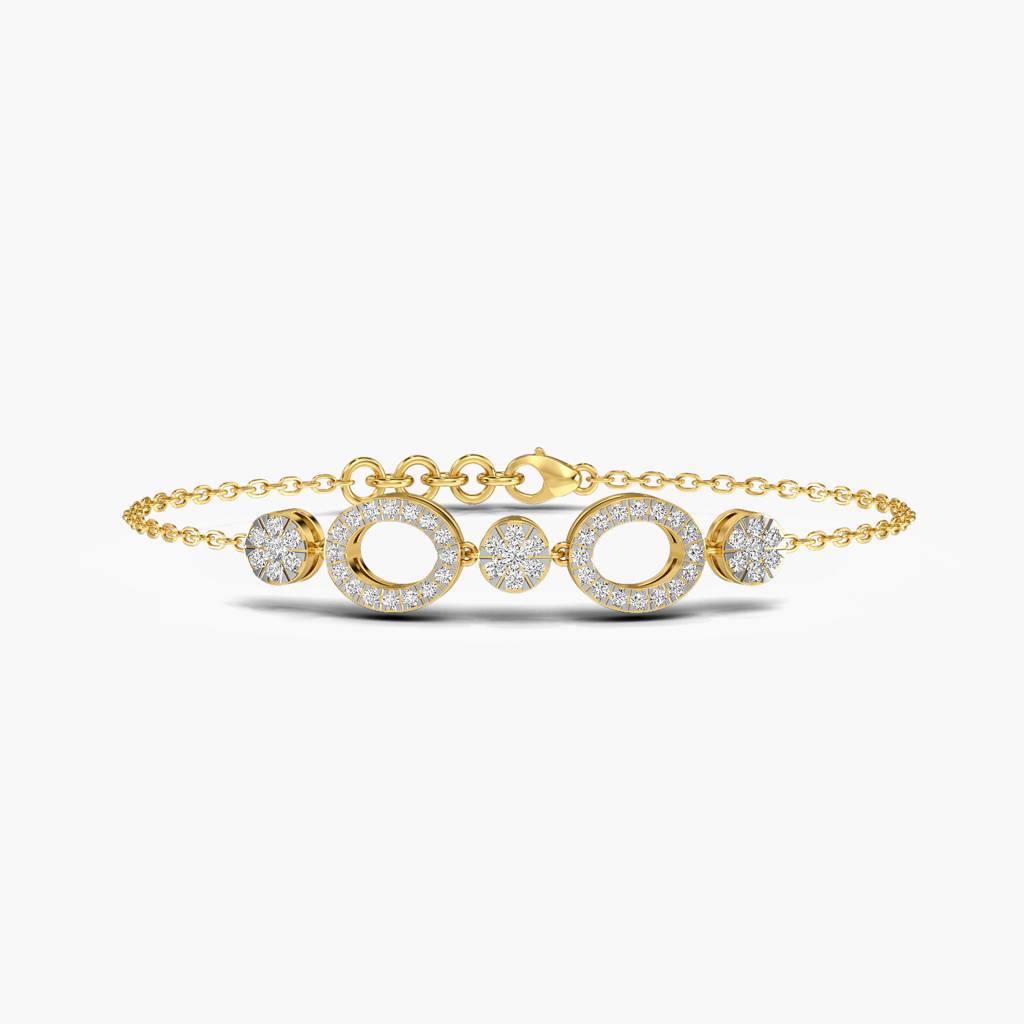 Opulent Halo Bracelet : AILBR-288