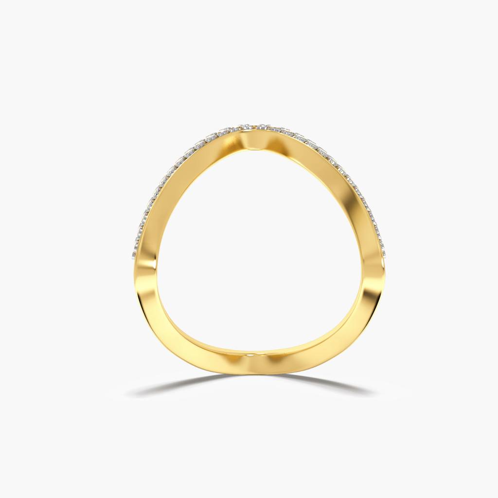Chevron Lab-Grown Diamond Ring : AILR-484A
