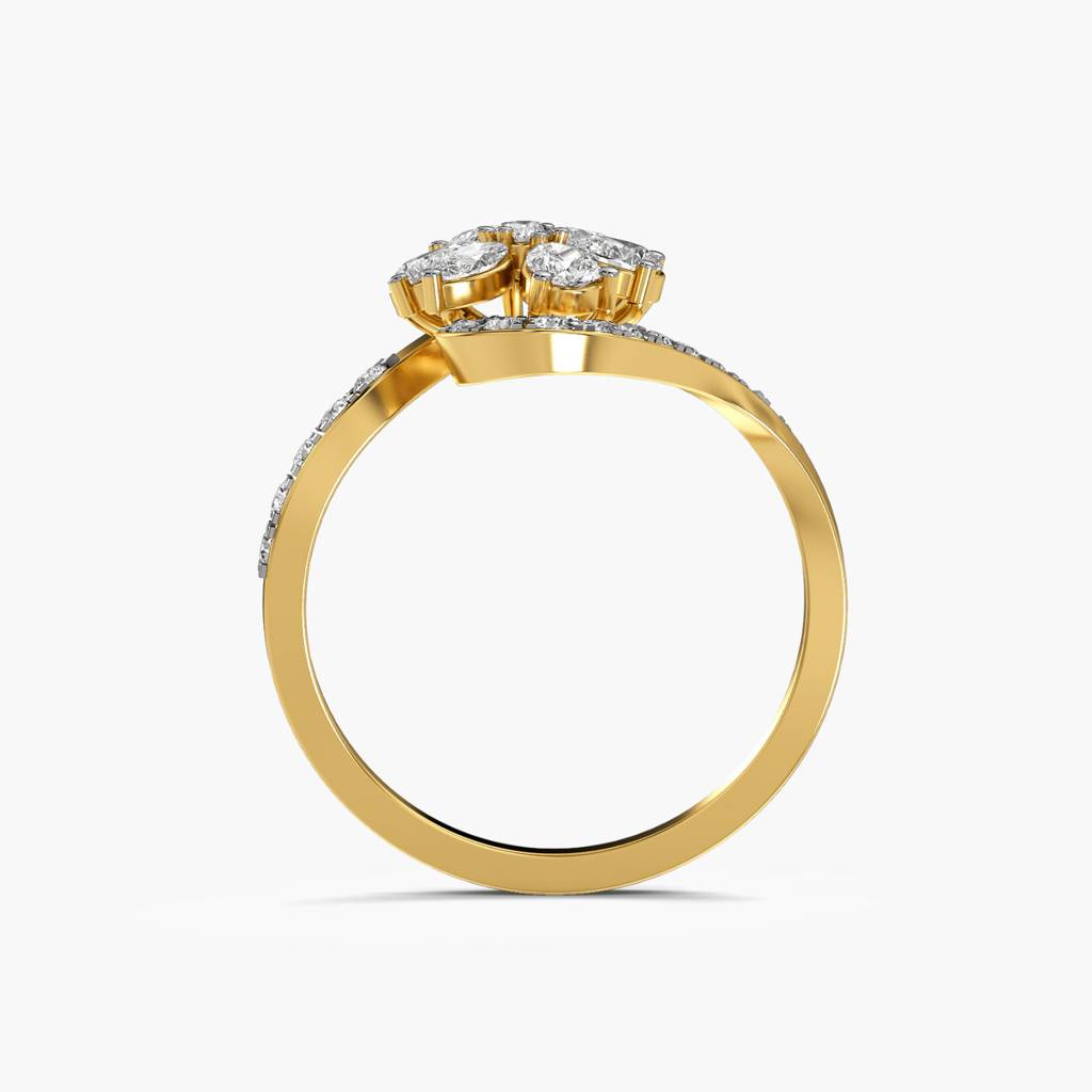 Floral Diamond Ring : AILR-774