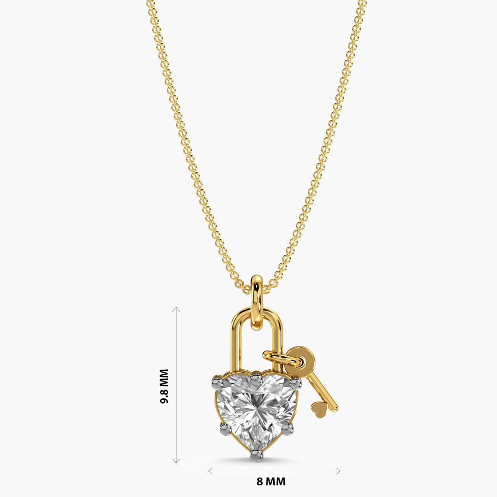 Love Lock Pendant : AIPO-089