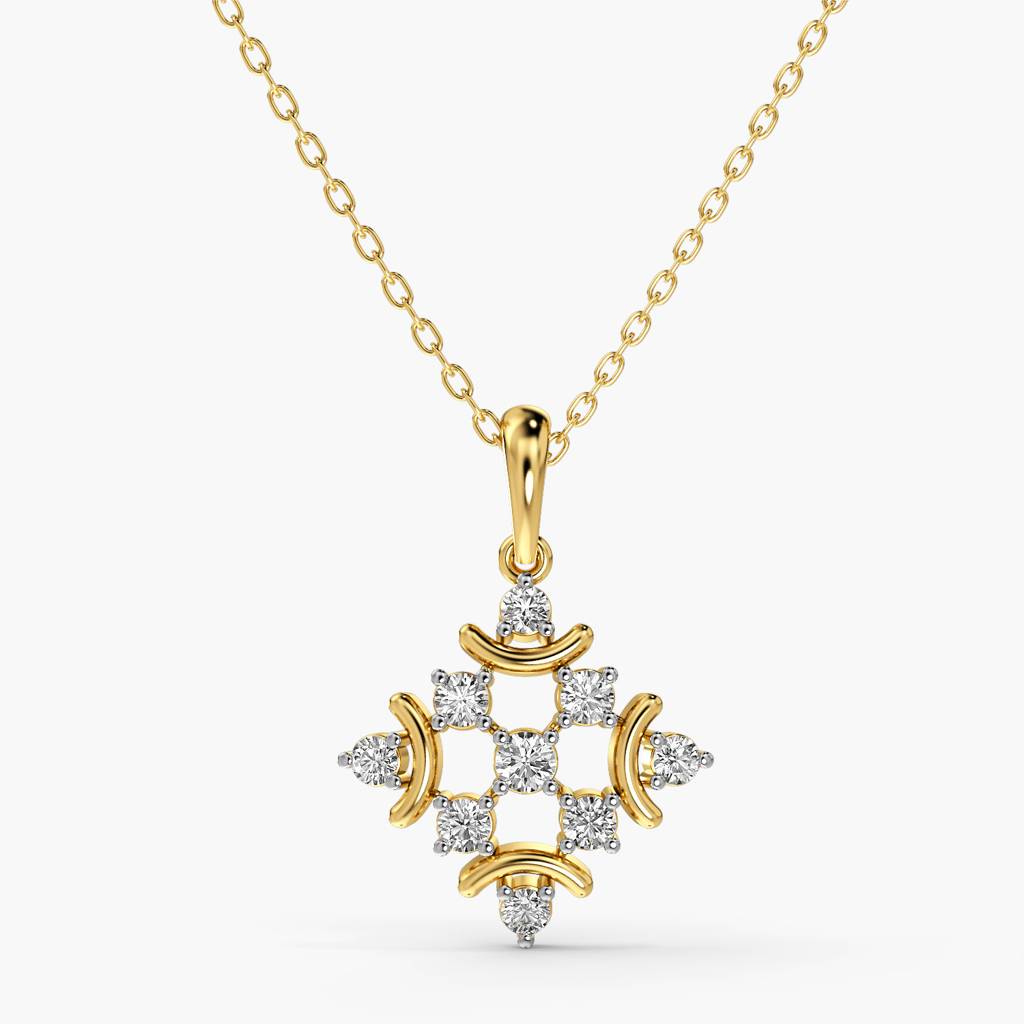 Stellar Bloom Pendant : AIPO-100