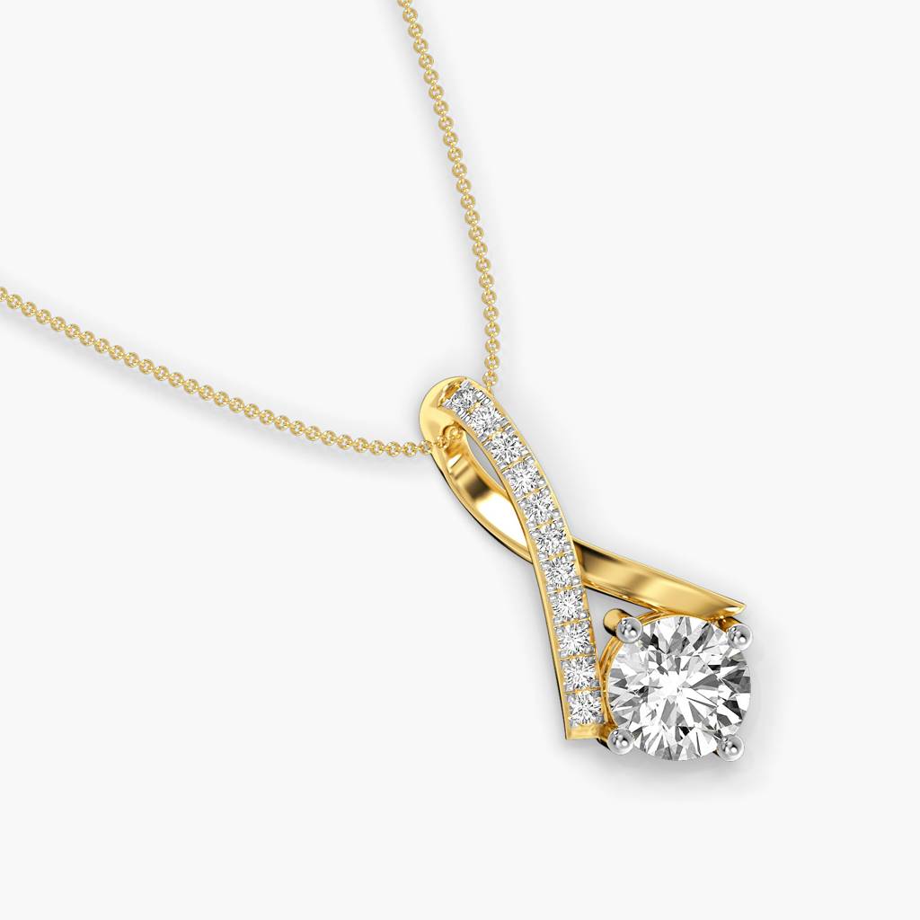 Elegant Twist Pendant : AIPO-179