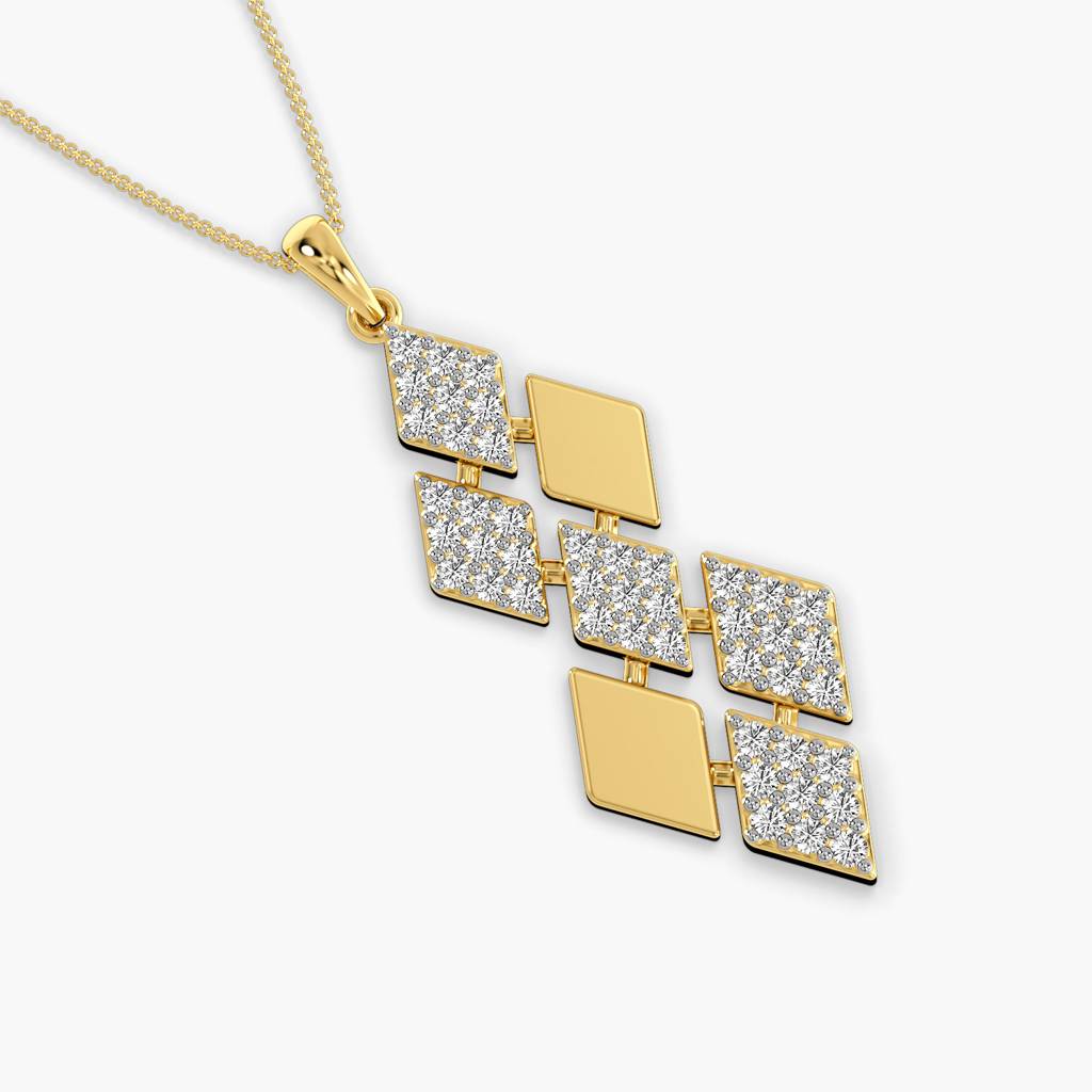Geometric Glam Pendant : AIPO-217