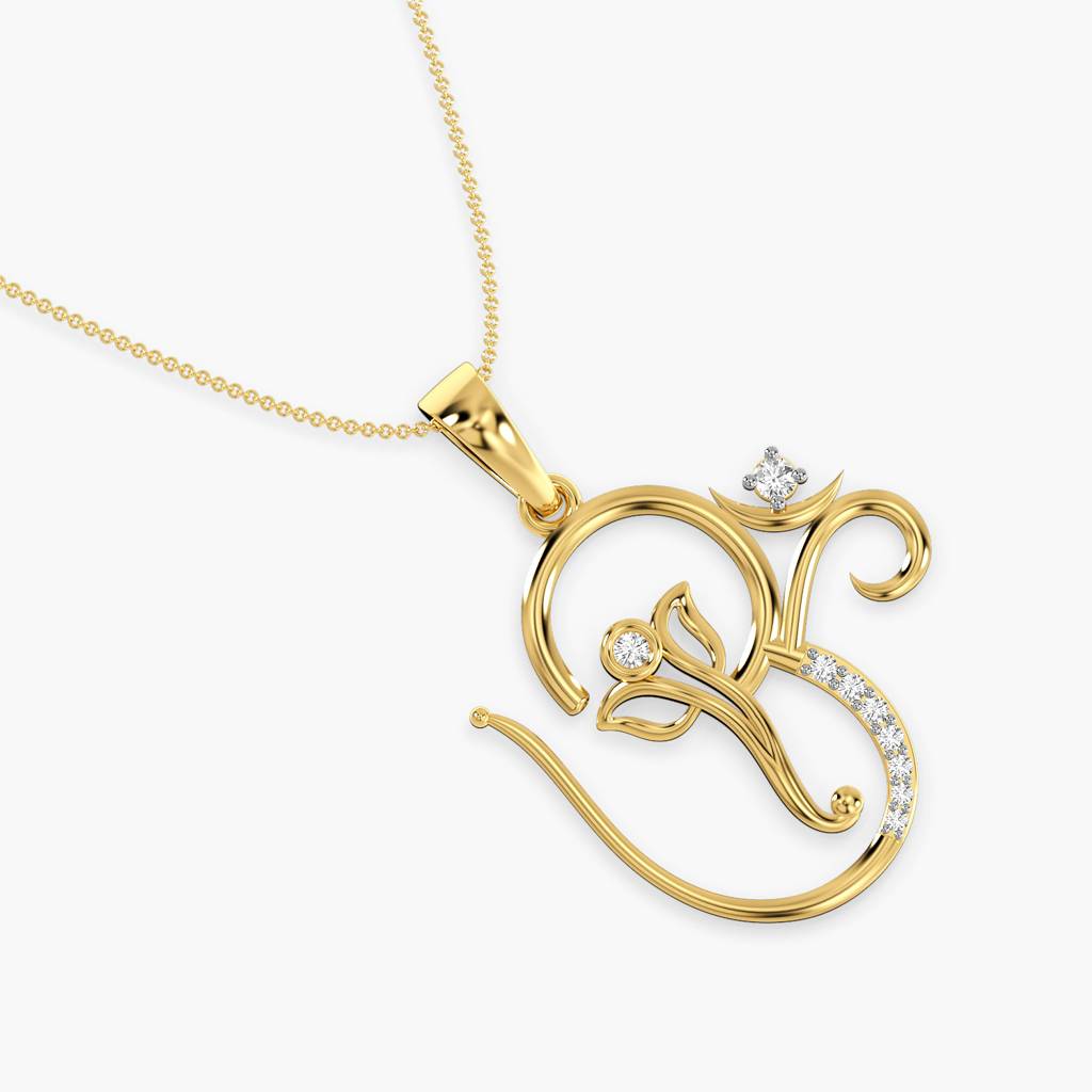 Divine Ganesha Pendant : AIPO-247