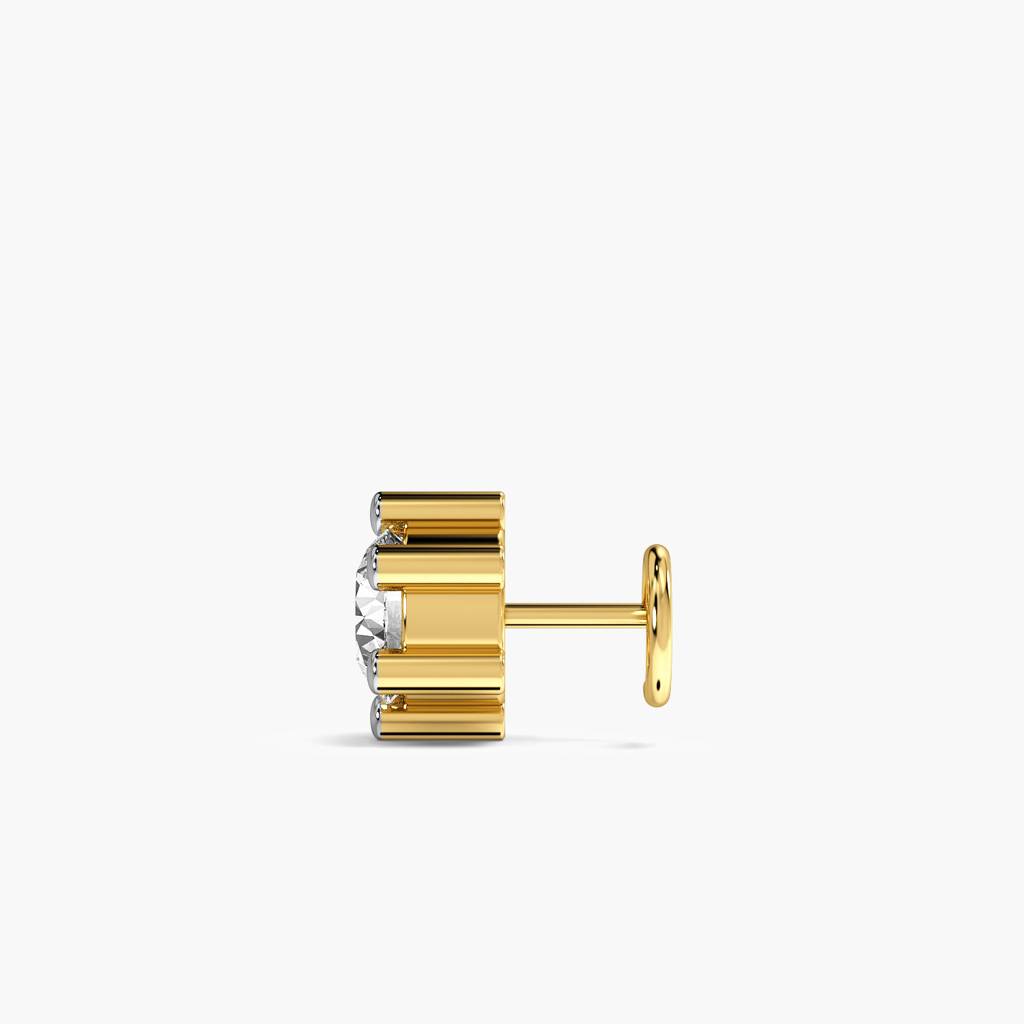 Classic Solitaire Lab-Grown Diamond Nosepin : NOSEPIN-6