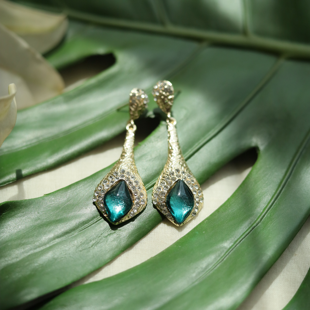 Yoruba Earrings : MEDJ218