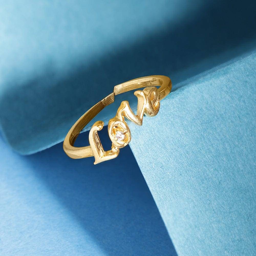 Gold Plated Silver Ring. : Z125SG002R022