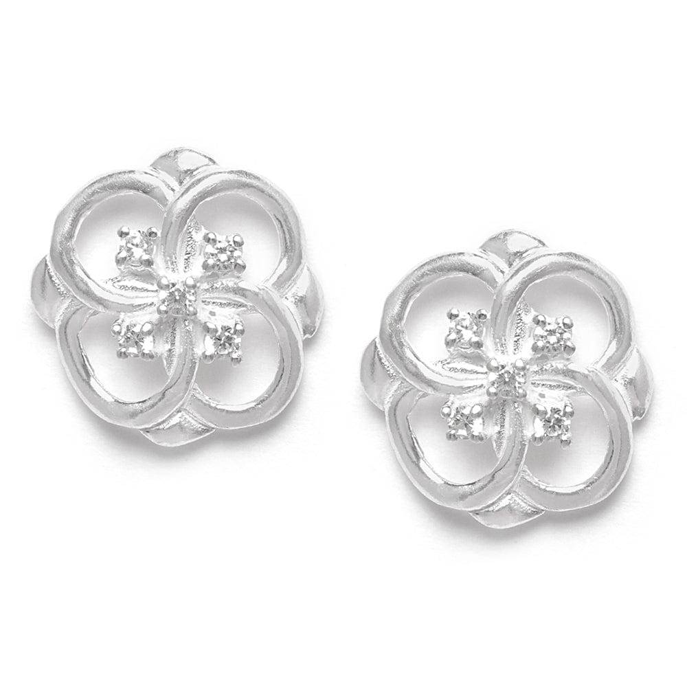 Blossom Bloom Silver Studs : Z125SG003E070