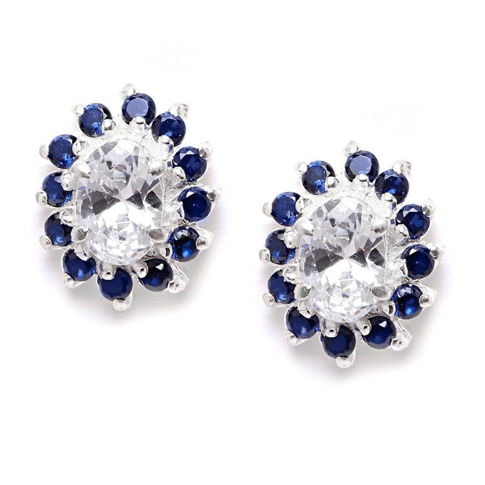 Sparkle Silver Studs : Z125SG004E077