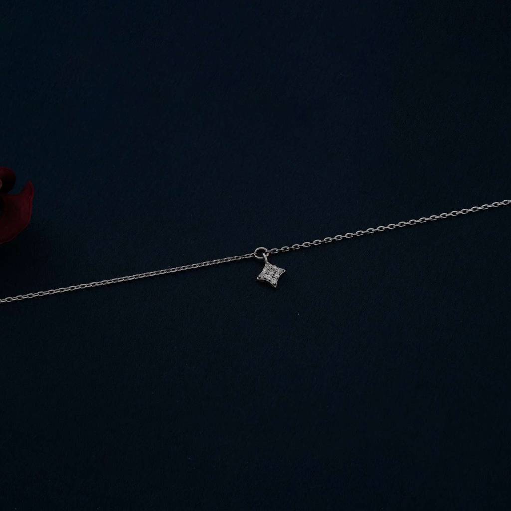 Silver Dusk Till Dawn Anklet : ZLA-1024