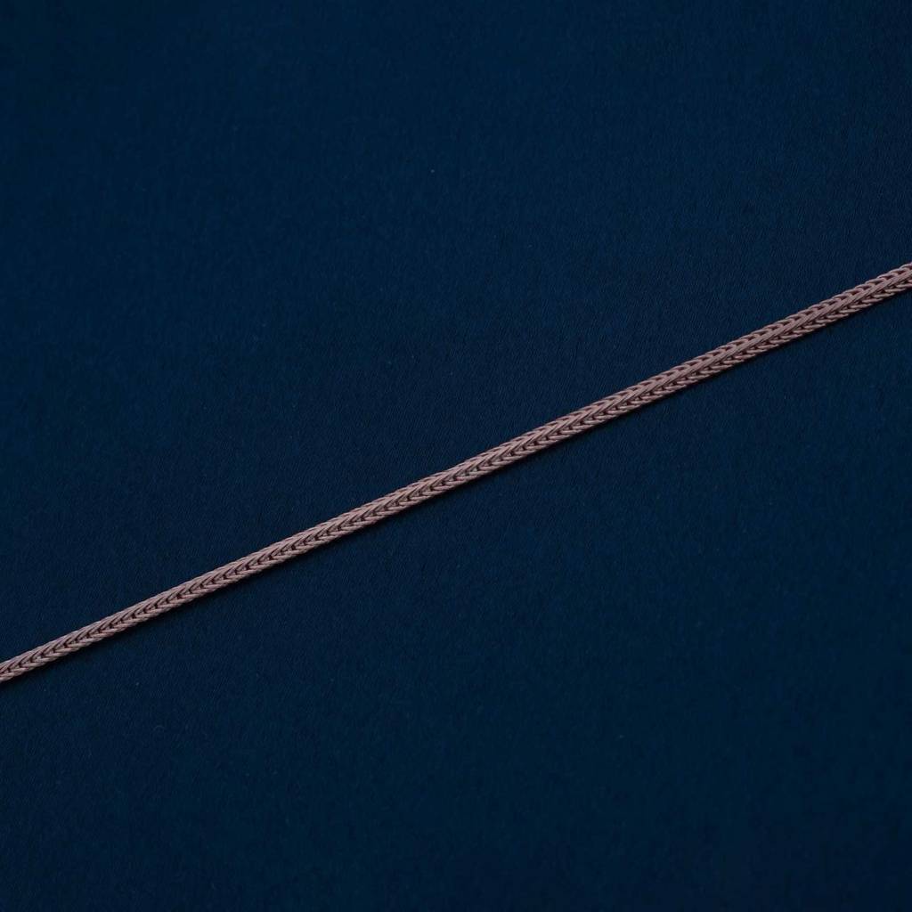 Rose Gold Snake Chain Classic Anklet : ZLA-1039R