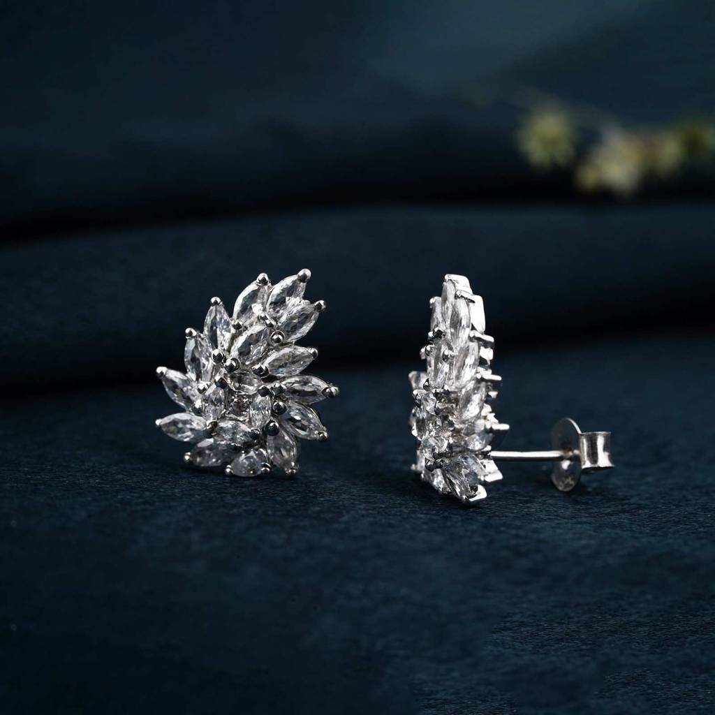 Silver Sweet Candy Stud Earrings : ZLE-1093