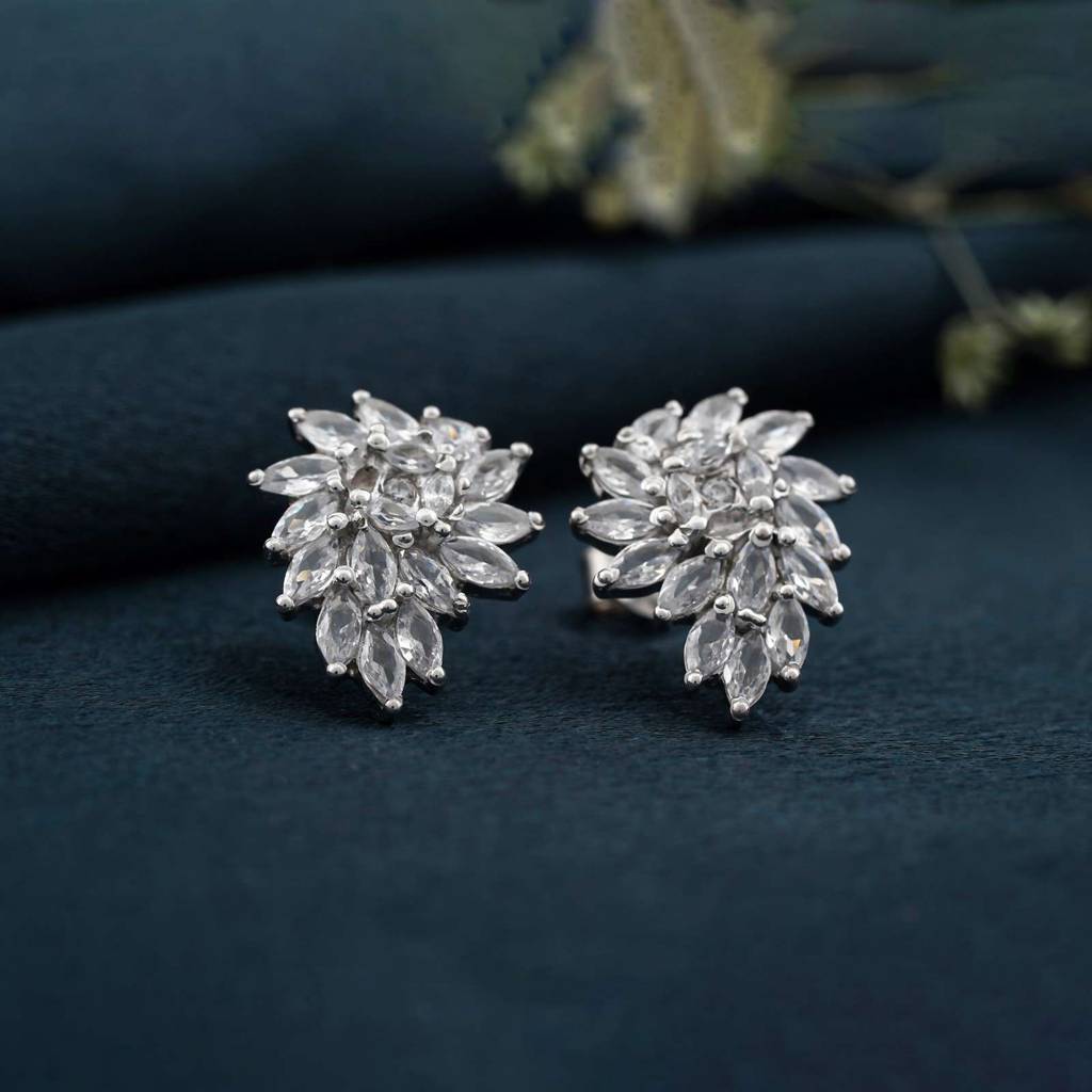 Silver Sweet Candy Stud Earrings : ZLE-1093