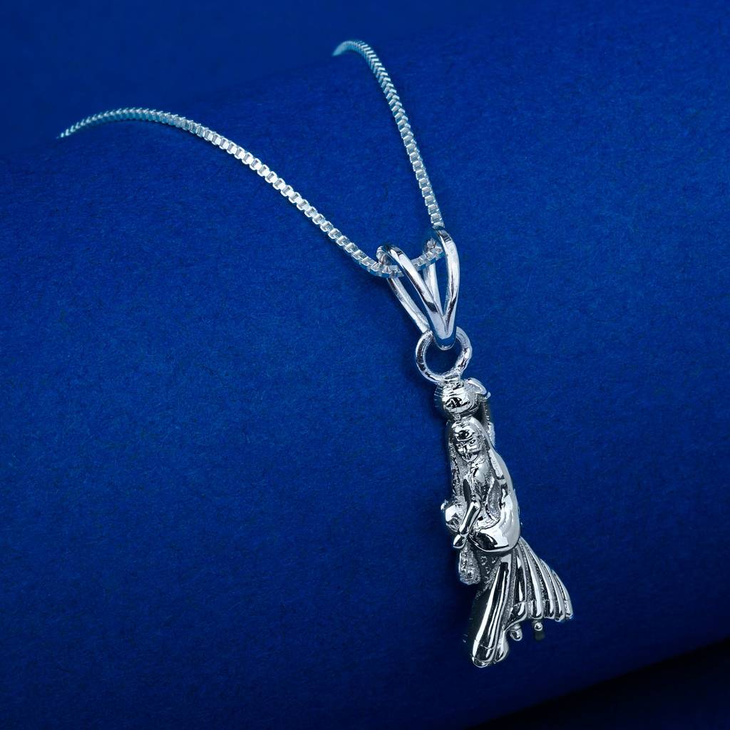 Silver Pure Silver Radha Gift Pendant : ZLGDP-1044