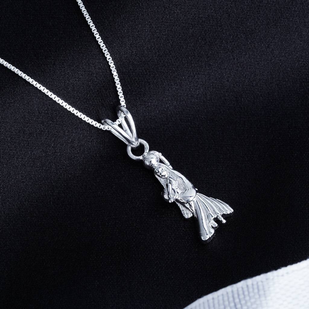 Silver Pure Silver Radha Gift Pendant : ZLGDP-1044