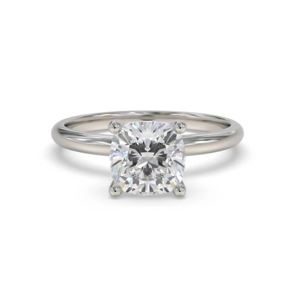 1.25 Carat Moissanite Danube Cushion Ring : ZLM10099_10