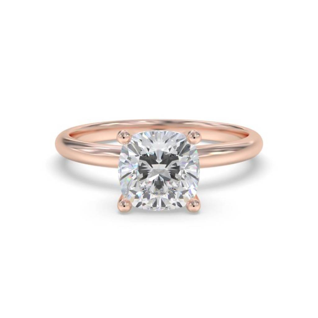 1.25 Carat Moissanite Danube Cushion Ring : ZLM10099_10