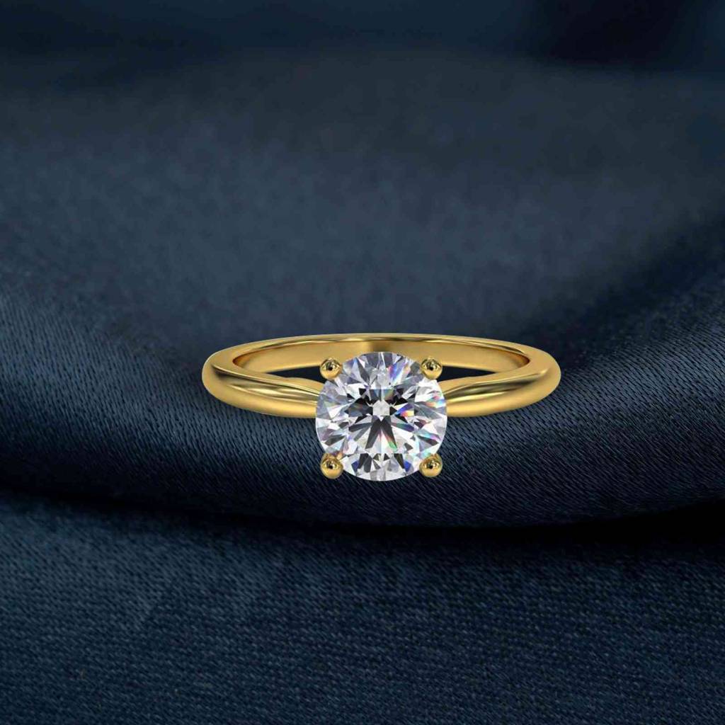 2 Carat Round Moissanite Emperor Ring : ZLM10107_10