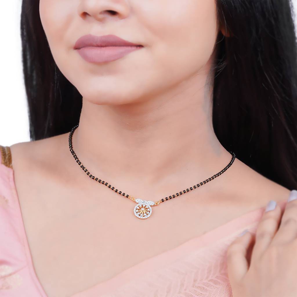 Golden Circle Of Life Mangalsutra : ZLMS-1002TT