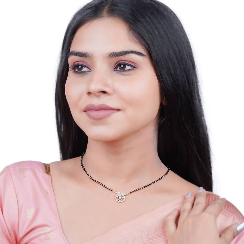 Golden Circle Of Life Mangalsutra : ZLMS-1002TT