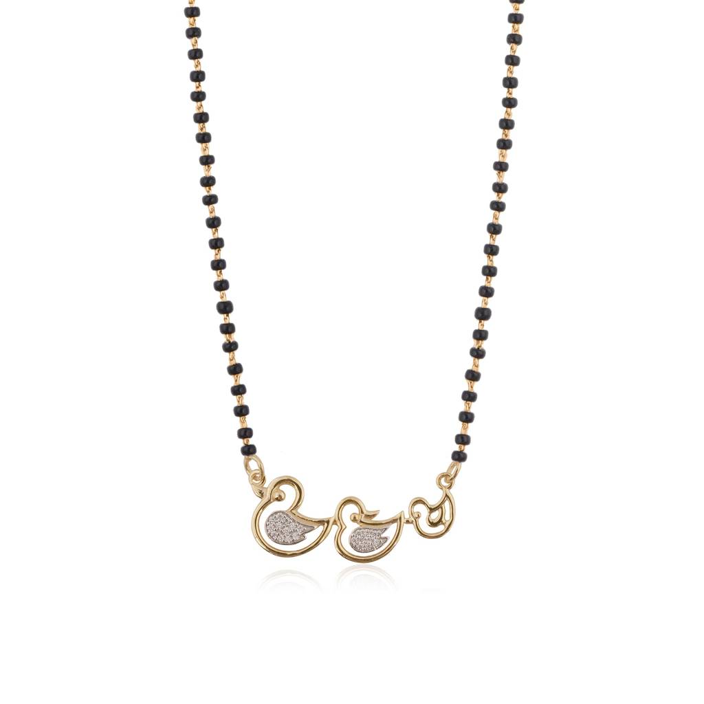 Golden Mini Ducks Theme Mangalsutra : ZLMS-1017