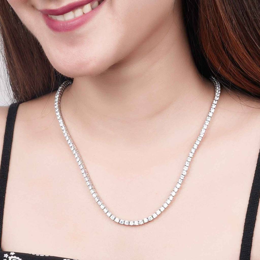 The Dreamland Tennis Necklace : ZLNKL-1031