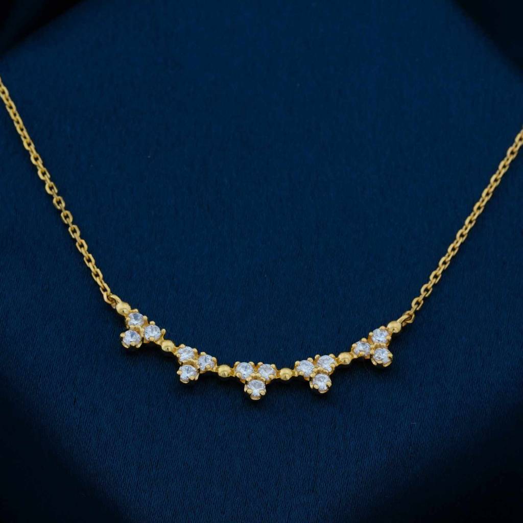 Golden Serenade Necklace For Women'S : ZLNKL-1035Y