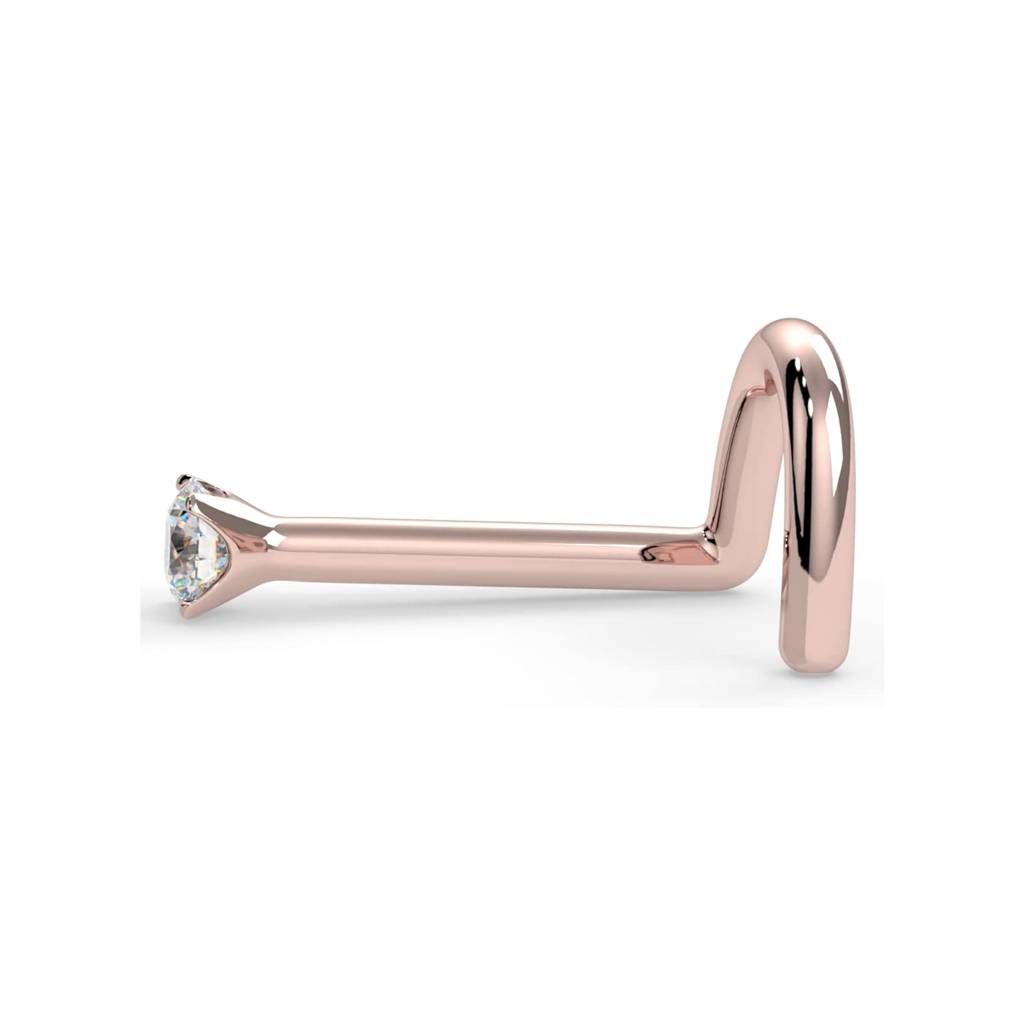 Solitaire Round Nose Stud (Pack Of 2) : ZLNSP-1017R