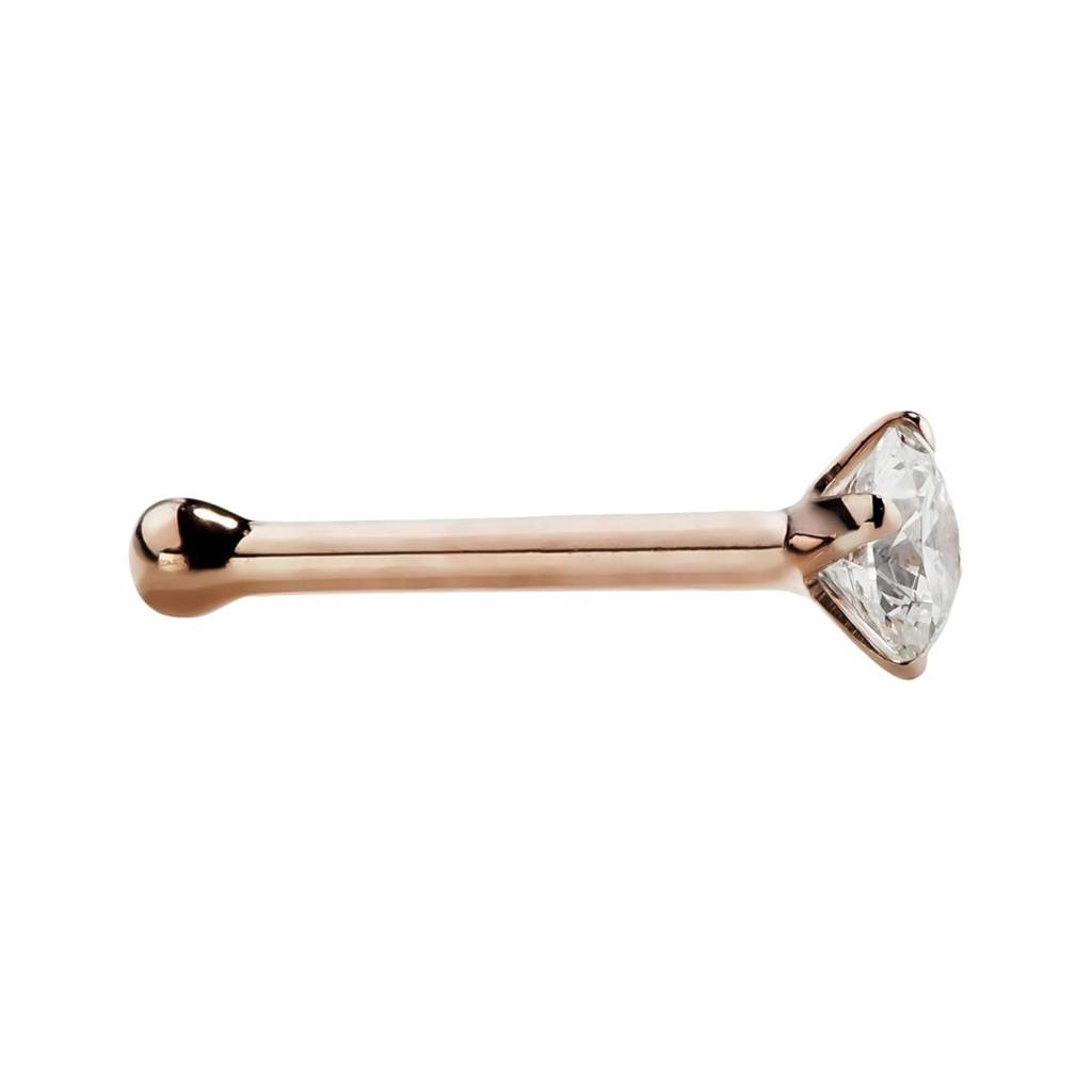 Cubic Zircon Nose Ring (Pack Of 2) : ZLNSP-1019R
