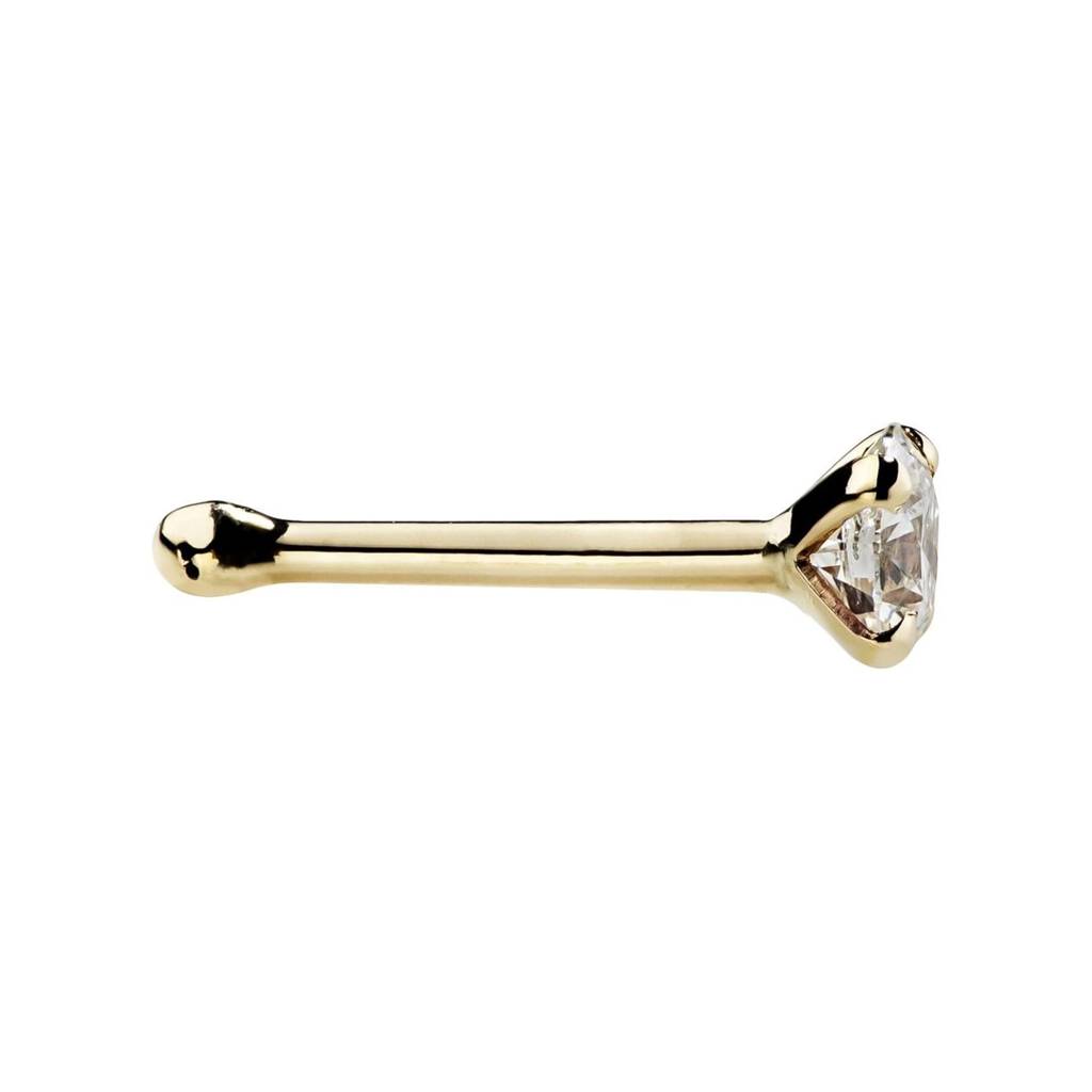 Cubic Zircon Nose Ring (Pack Of 2) : ZLNSP-1019Y