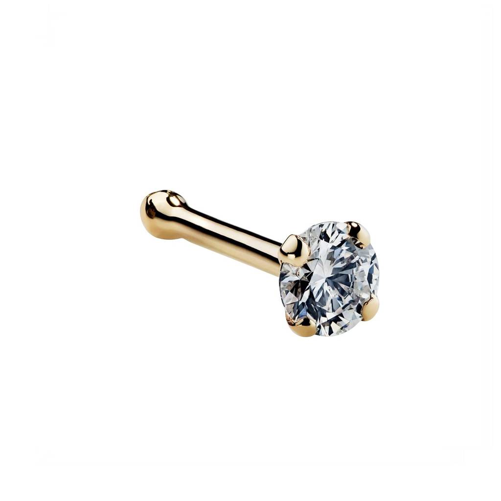 Cubic Zircon Nose Ring (Pack Of 2) : ZLNSP-1019Y