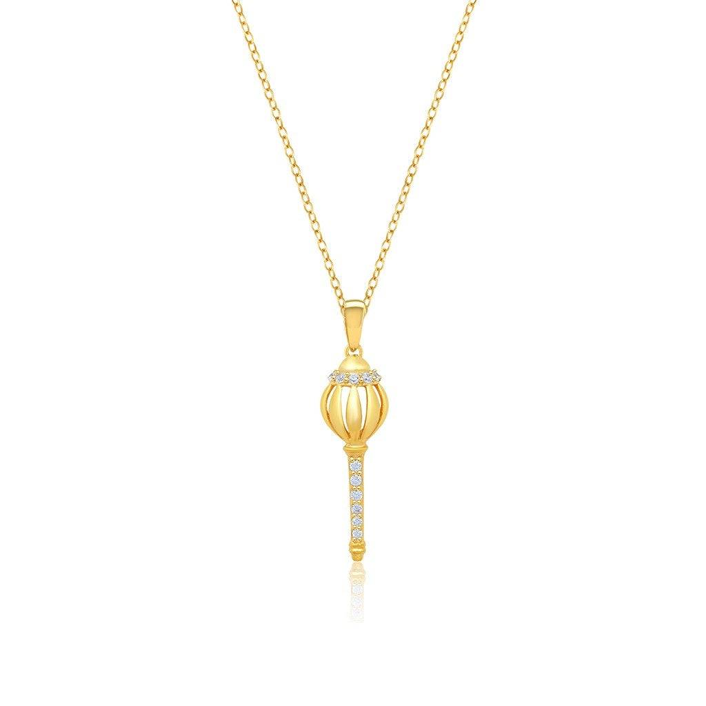 Golden Lord Hanuman Gada Pendant : ZLP-1009