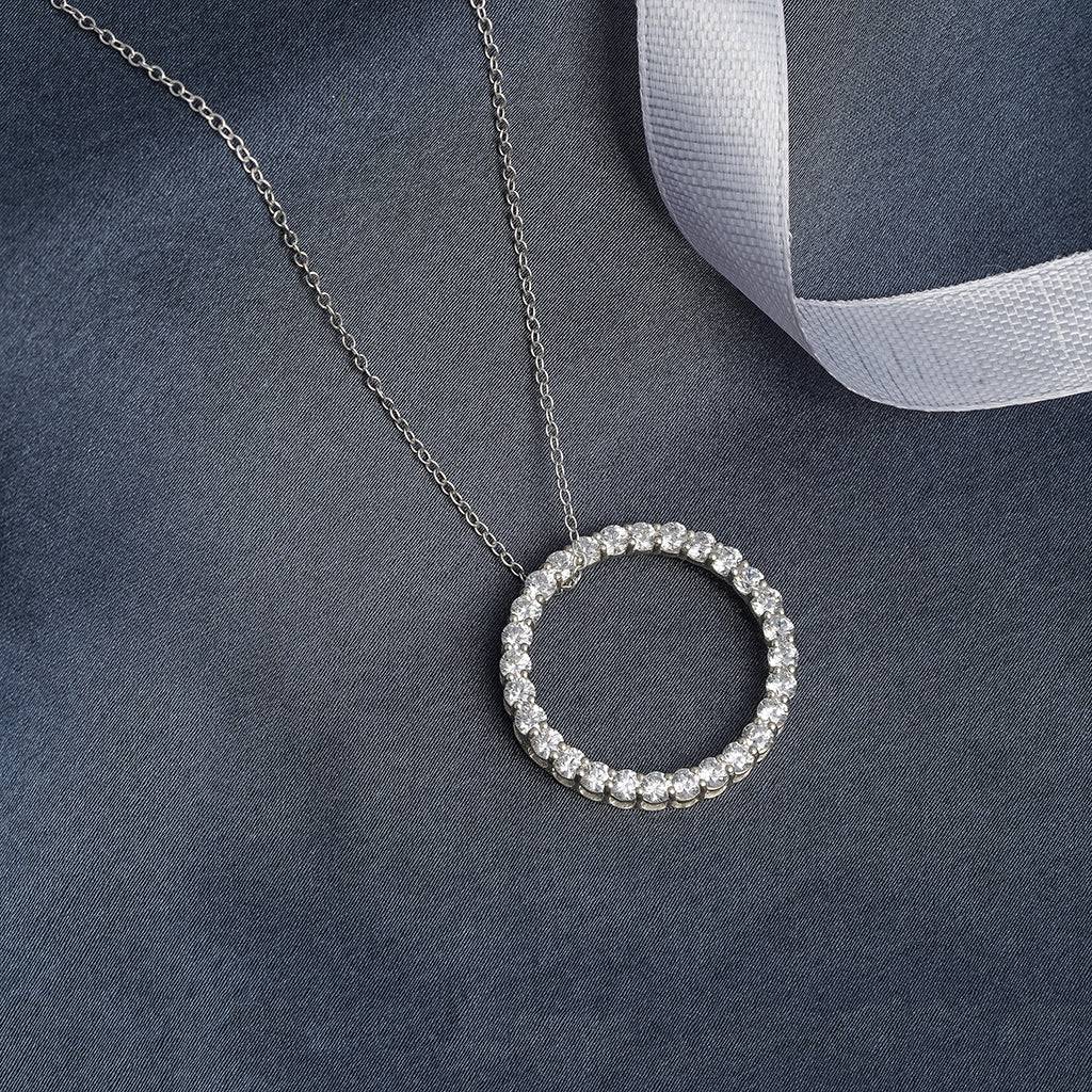 Sterling Silver Circle Of Life Pendant : ZLP-1040