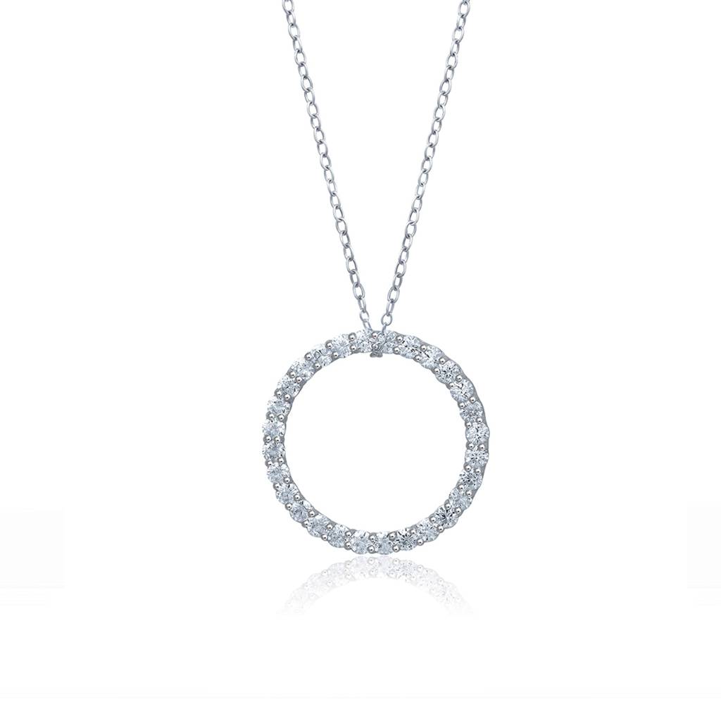 Sterling Silver Circle Of Life Pendant : ZLP-1040
