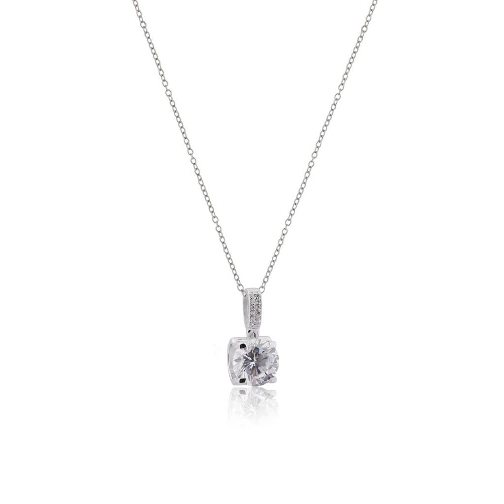 Silver Classic Pendant For Women'S : ZLP-1096