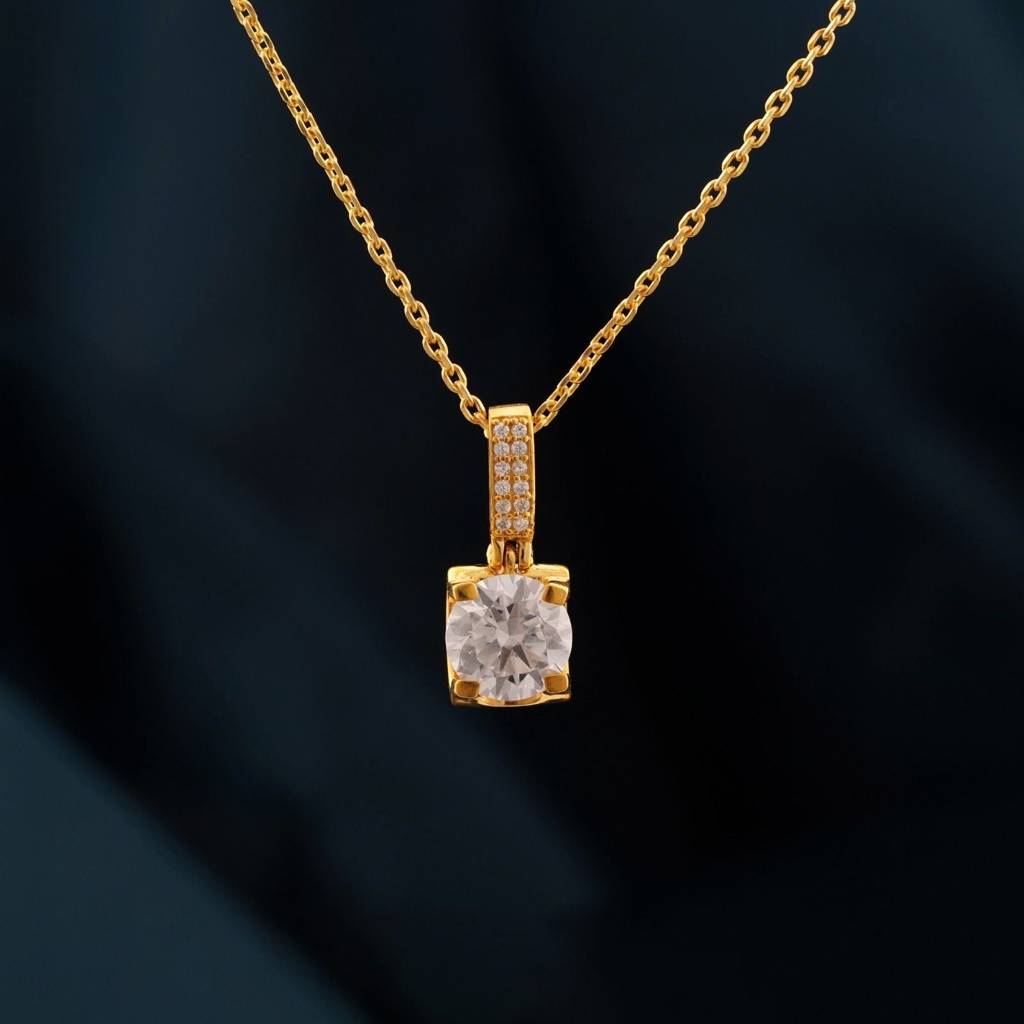 Golden Classic Pendant For Women'S : ZLP-1096Y