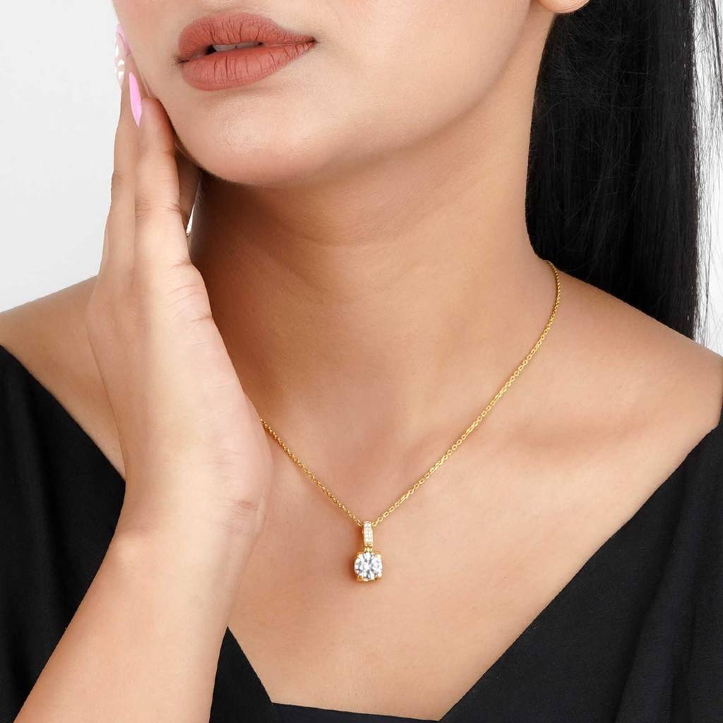 Golden Classic Pendant For Women'S : ZLP-1096Y