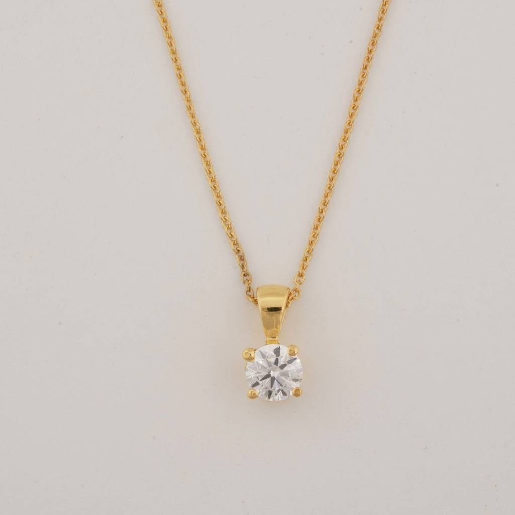 Golden Kohinoor Pendant : ZLP-1116