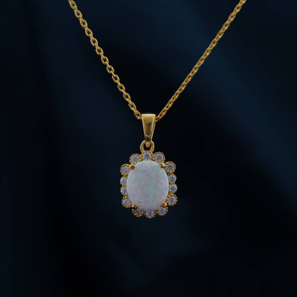 Golden Snow Queen Pendant : ZLP-1128Y