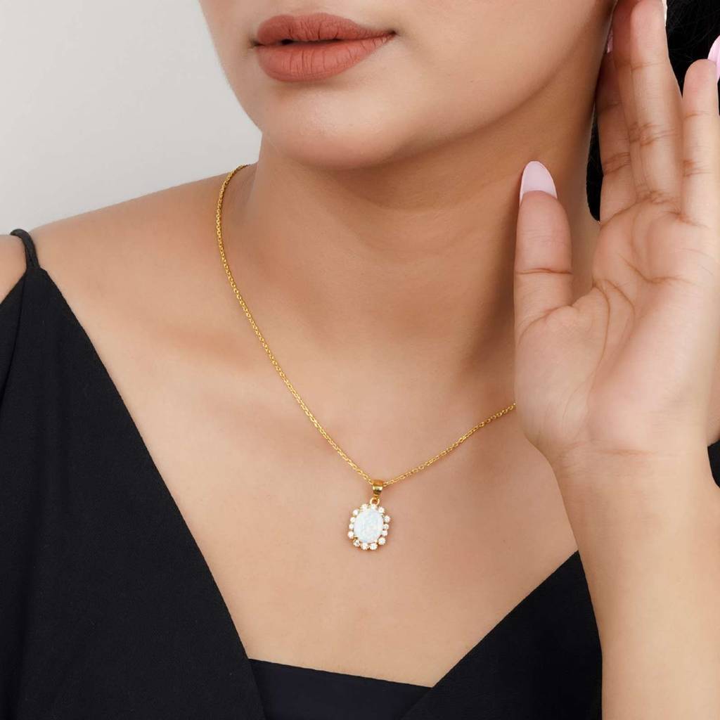 Golden Snow Queen Pendant : ZLP-1128Y