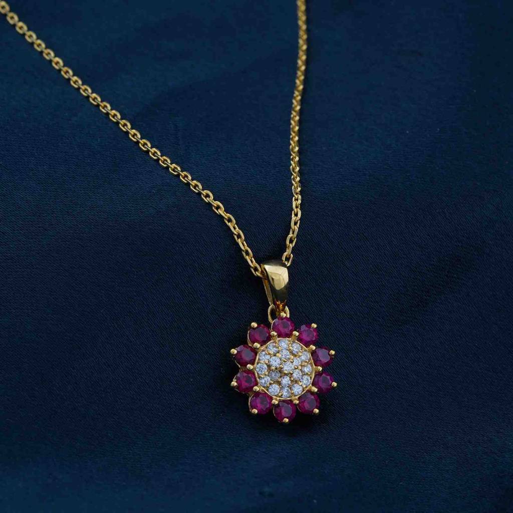 Golden Flory Penache Pendant : ZLP-1132Y
