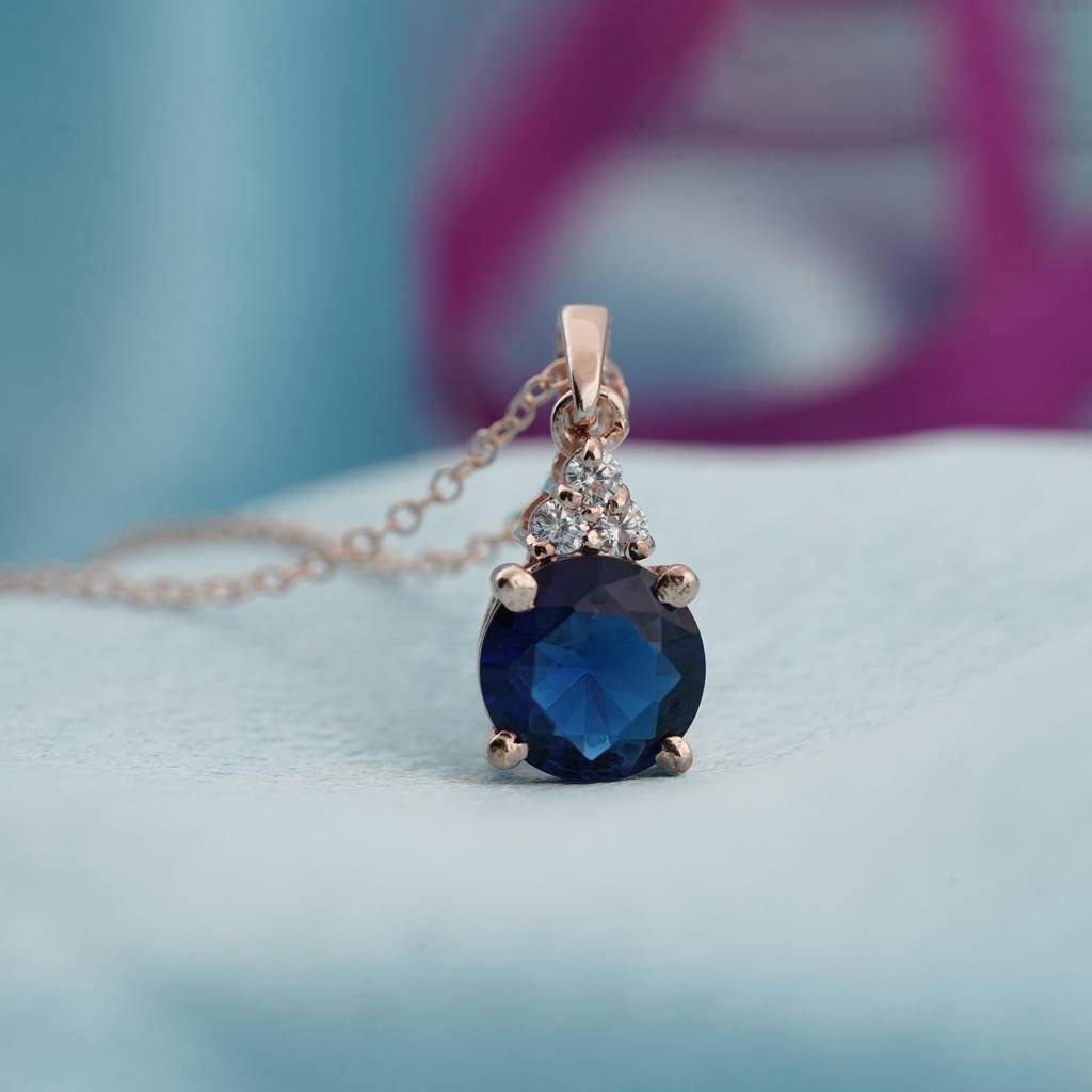 Rose Gold Mini Cute Pendant For Girls : ZLP-1140
