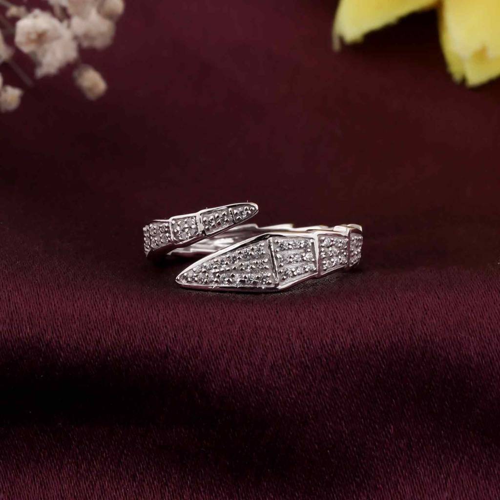 Silver Serpenti Viper Ring : ZLR-1066