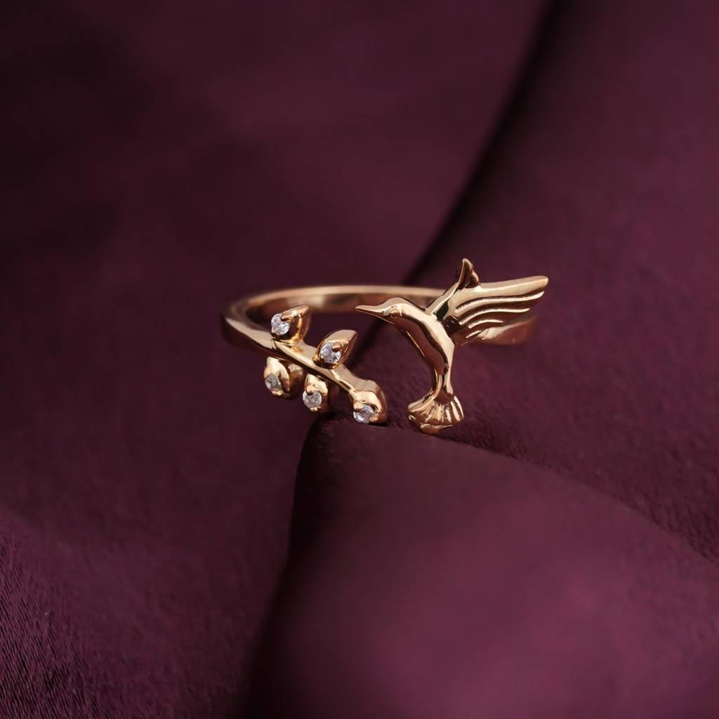 Golden Bird Ring For Women : ZLR-1080Y